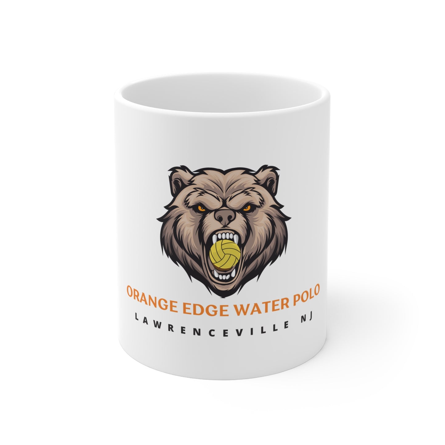 Orange Edge Water Polo —  Team Coffee Cup